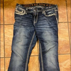 Rock Rival Women’s size 32 boyfriend cut jeans
